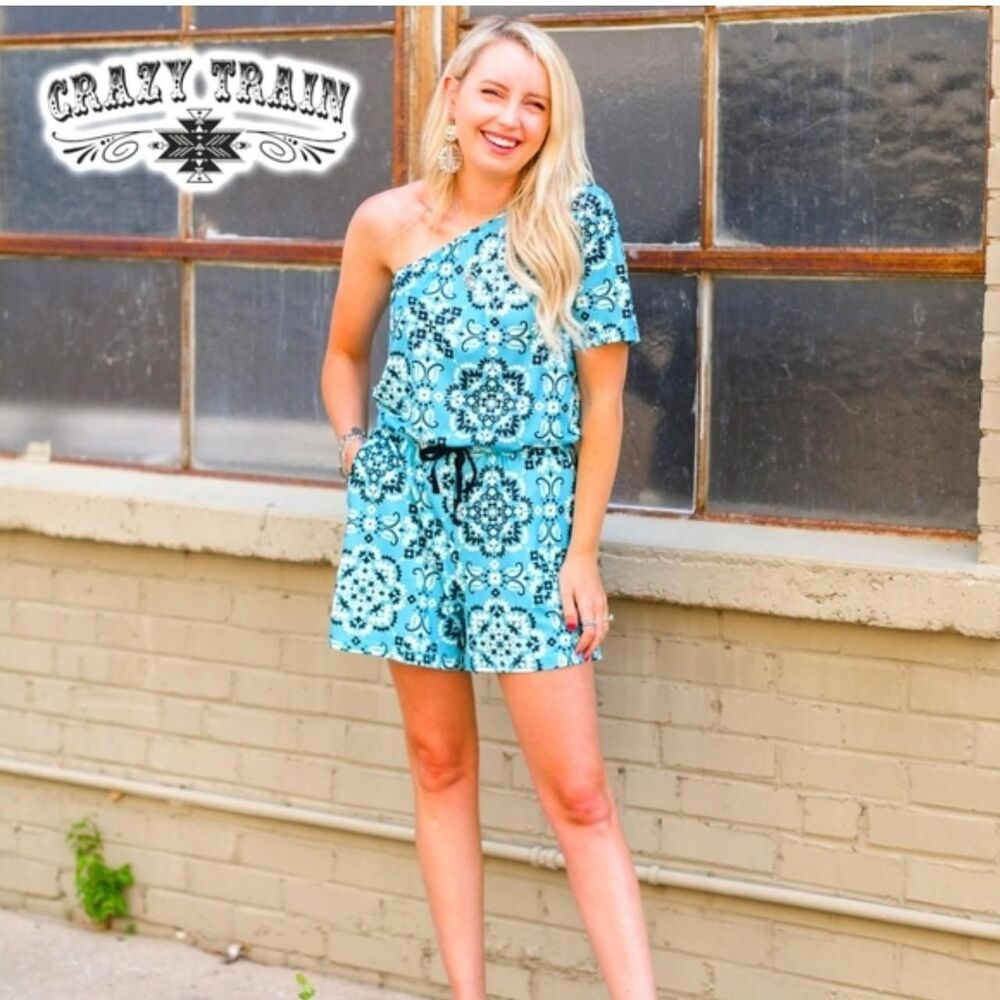 Crazy-train Women's multi Playsuit-romper